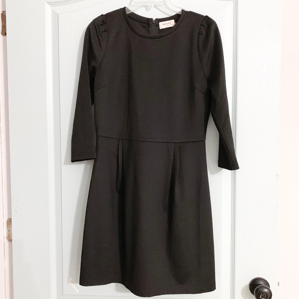 Rhyme Los Angeles black dress, M